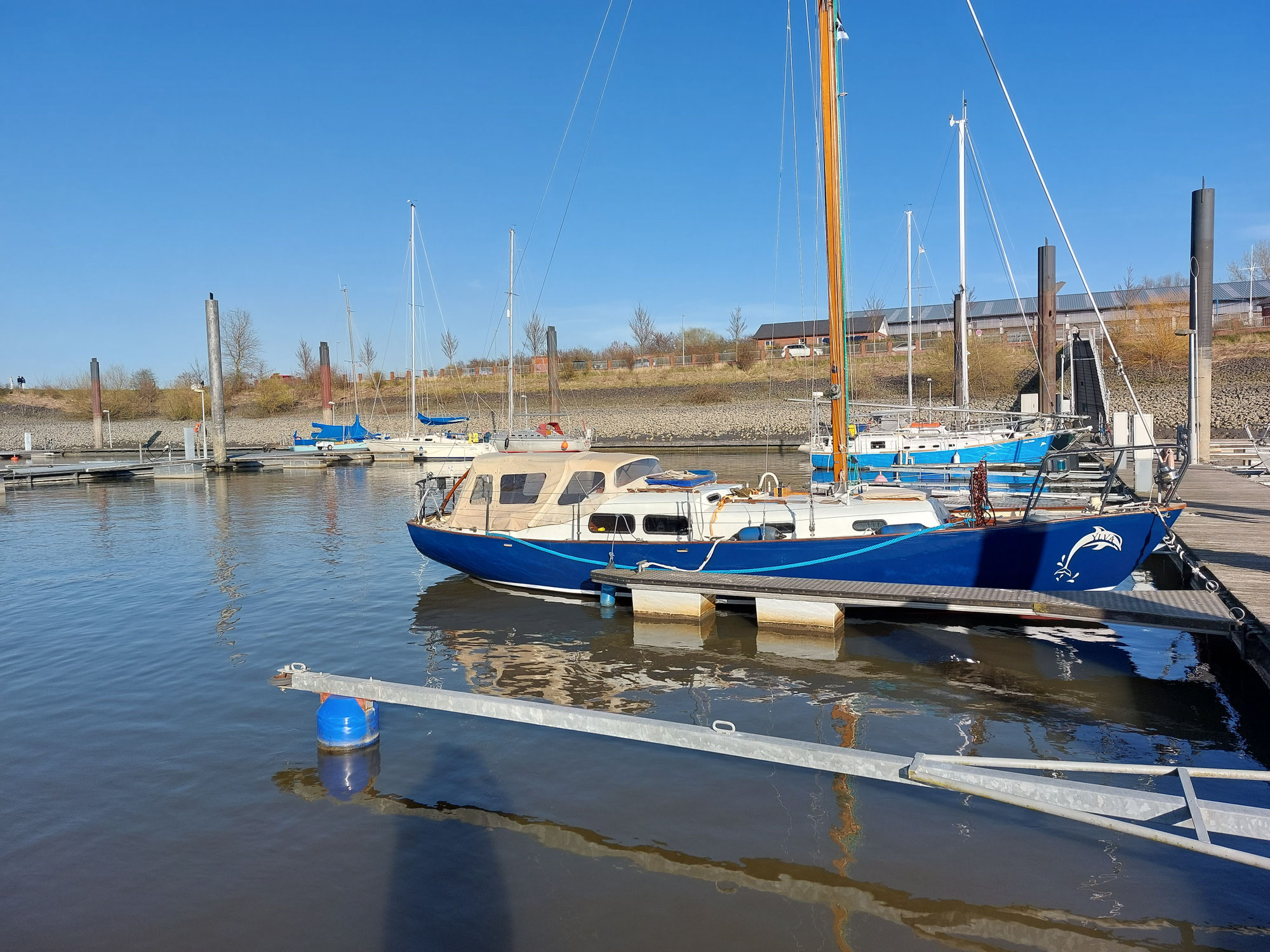 Ylva 2022 wieder im Wasser